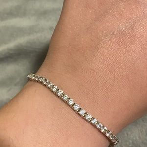 Sterling Silver Tennis Bracelet